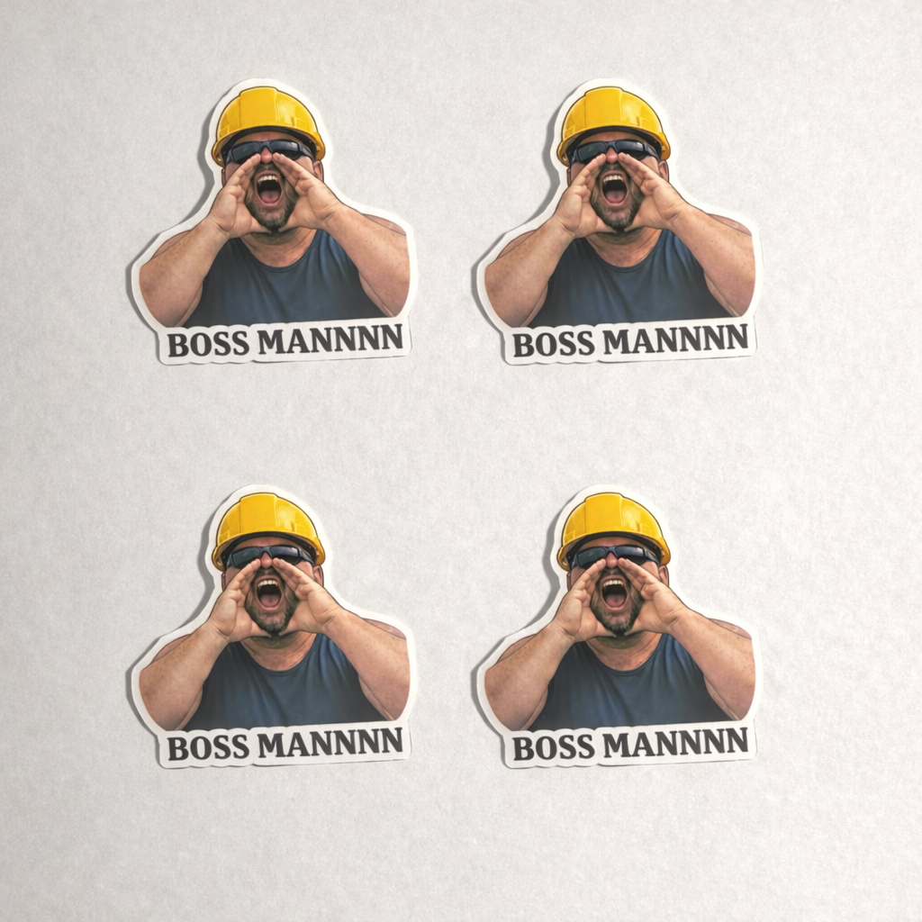 Bossman Sticker